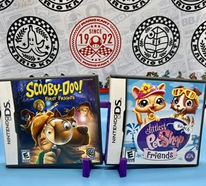 Littlest Pet Shop: Beach Friends & Scooby Doo First Frights  (Nintendo DS) CIB - Picture 1 of 7