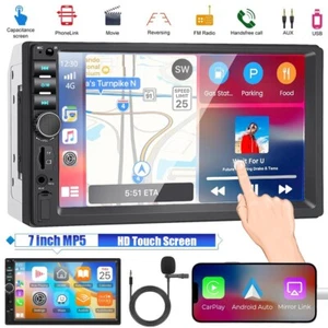 For 2001-2004 Dodge Dakota 6.9" Android 14 Carplay Car Stereo FM RDS GPS Navi BT - Picture 1 of 12