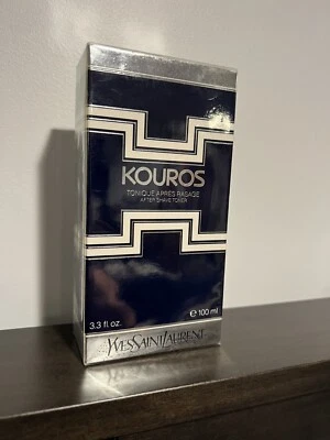 Kouros YSL Vintage Early Formulation Aftershave 100 ML/ 3.3 OZ VINTAGE 2005 - Image 1 of 4