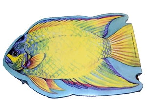 TROPICAL FISH Papel Note Pad FRANK SCHAFFER 50 Hojas NUEVO DE LOTE ANTIGUO De Colección ESCRIBIR ONS Troquelado - Imagen 1 de 3