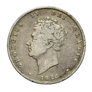 1826 Shilling George IV - Picture 1 of 2
