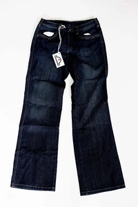 Talbots Womens Relaxed Classic Jeans with Rhinstone Size 4 - Picture 1 of 2