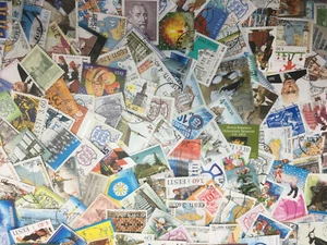 Estonia Collection Of 150 Different Used Stamps ~ Post 1991 - Picture 1 of 5