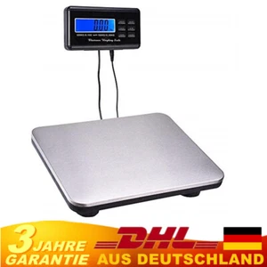 150kg LCD Digital Paketwaage Tierwaage Plattformwaage Hundewaage Industriewaage - Bild 1 von 10