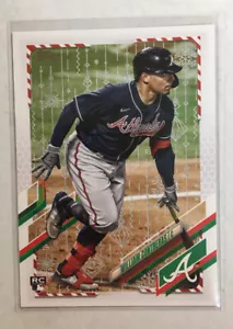 Topps Holiday William Contreras 2021 R/C #HW131 metálico - Imagen 1 de 2