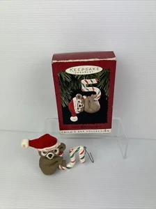 Vintage Hallmark Keepsake Koala Childs 5th Chistmas Ornament 1996 Teddy Years - Bild 1 von 13