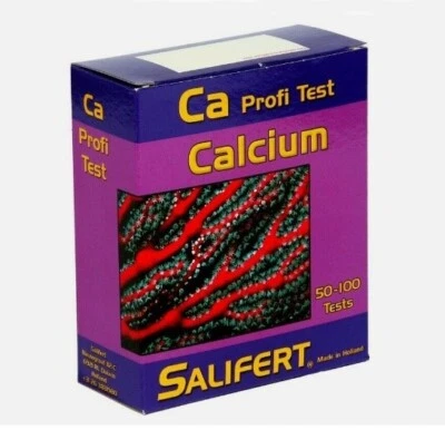 Salifert Calcium (Ca) Aquarium Test Kit Marine Water & Freshwater Aquarium Fish - Image 1 of 4