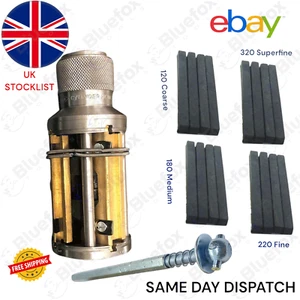 62 TO 88 MM ENGINE CYLINDER HONE KIT- HONING MACHINE + HONING STONES BRAND NEW - Picture 1 of 7
