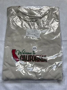 Scotty Cameron Gallery Welcome to California SS T-Shirt Sand Beige XX-Large XXL - Picture 1 of 2