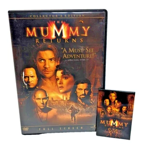 The Mummy Returns DVD 2001 Full Screen Collector's Edition with Promotional Pin - Picture 1 of 15