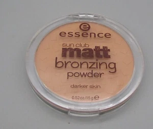 ESSENCE ~ Sunny (02) Sun Club Matt Bronzing Powder for Darker Skin - Picture 1 of 2
