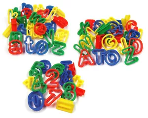 COOKIE PASTRY DOUGH CUTTERS ALPHABET LETTERS UPPER LOWER CASE & NUMBERS M/B - Picture 1 of 9