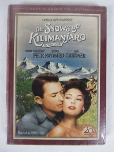 The Snows of Kilimanjaro (DVD, 1952) Gregory Peck Ava Gardner Susan Hayward - Picture 1 of 2