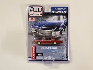 AUTO WORLD 1970 CHEVY IMPALA SPORT COUPE LOWRIDER DIECAST CAR CP7666 CHASE - Picture 1 of 3