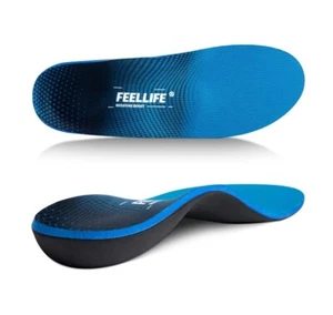 Orthotic Shoe Insoles High Arch Support Inserts Plantar Fasciitis Flat Feet Foot - Picture 1 of 6