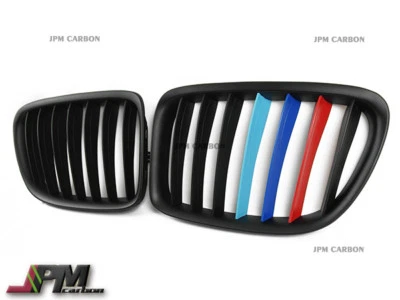 Parrilla delantera color M negra mate para BMW E84 X1 20i 28i 35i SUV 2010-2015 Foto 1 de 4