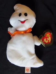 Rare Retired TY Beanie Babies Spooky with Errors PVC Pellets - Picture 1 of 4