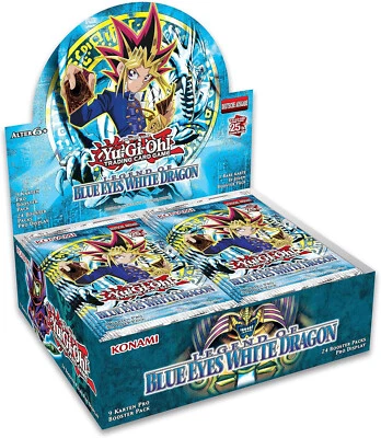 Yugioh! Legend of Blue Eyes White Dragon 24 Booster Display Box - DEUTSCH 25th - Bild 1 von 2