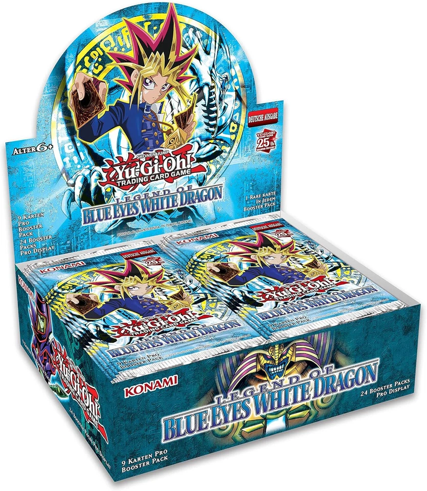 Yu-Gi-Oh! Legend of Blue-Eyes White Dragon 25th Anniversary Edition Display