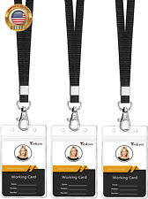Lanyards for Cruise Ship Cards, Lanyards with Waterproof Extra Thick Plastic Cle