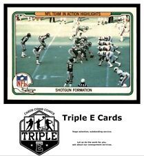 1982 Fleer Team Action #84 NFL Team Highlights ~A5B
