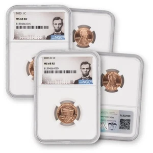 2023 Lincoln Cent - P & D 2pc Set - NGC 68 - Picture 1 of 1