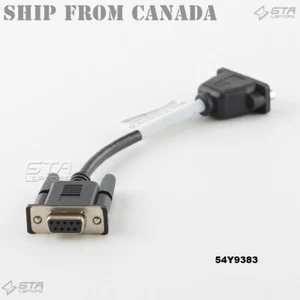 Lenovo 9-pin Male to 9-pin Female VGA Converter Adapter 54Y9383 - Bild 1 von 4