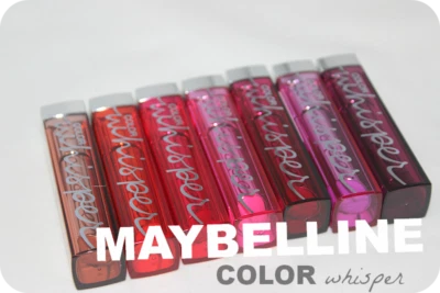 BUY 2 GET 1 FREE! Add 3 To Cart) Maybelline Whisper Lipstick (CHOOSE YOUR SHADE) - Image 1 of 2