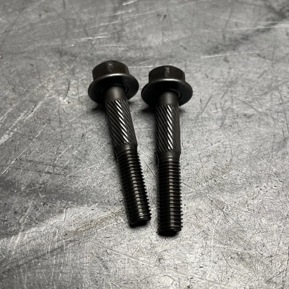 OEM GOOD USED KUBOTA DIESEL D662E CRANK BEARING BOLTS - Image 1 of 2