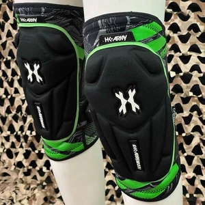 NEW HK Army Crash Paintball Knee Pads - Green - Medium - Picture 1 of 8