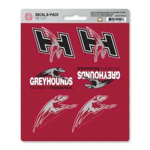 University Of Indianapolis Greyhounds - Set Of 6 Sticker Sheet - Picture 1 of 1