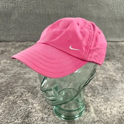 De colección Nike Gorra Gorra Mujer Correa Rosa Años 90 Y2K Streetwear Swoosh Sun Fade Foto 1 de 4