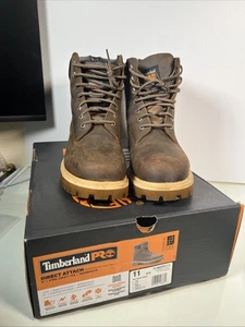 Timberland Boots Pro Max Trax Brand New With Tags Size 11 Work Boots Worn Once - Picture 1 of 10