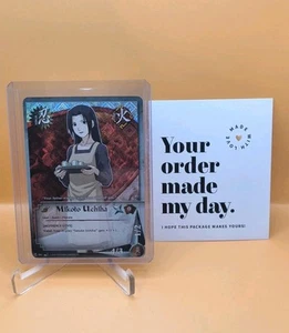Naruto CCG/TCG - Mikoto Uchiha - Motherly Love - Diamond Foil - Bandai - Picture 1 of 7