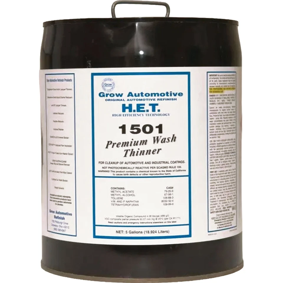 Premium Wash Solvent GRO-1501-5 - Image 1 of 1