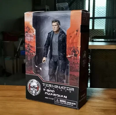 ✅ FIGURINE TERMINATOR GENISYS T-800 GUARDIAN ARNOLD SCHWARZENEGGER 18 CM PVC - Photo 1/3