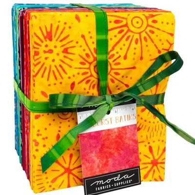 Sunburst Batiks 30 Fat Quarter Bundle by Moda Fabrics - Image 1 of 3