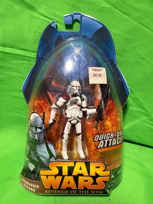 Star Wars Revenge Of The Sith Action Figure #49 Commander Bacara - Image 1 of 2