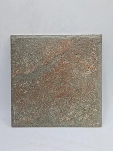 1pc Vintage Brown Gray Texture Swimming Pool Ceramic Tile Frost Free 6"x6" - Picture 1 of 7