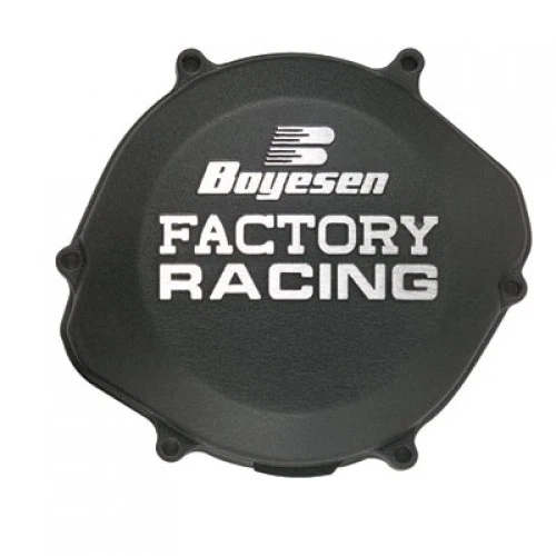 Boyesen Clutch Cover Black CC-18B for KAWASAKI KLX450R 2008–2009  KX450F Foto 1 de 1