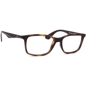 Ray-Ban Eyeglasses RB 7047 5573 Matte Havana Square Frame 54[]17 140 - Picture 1 of 6