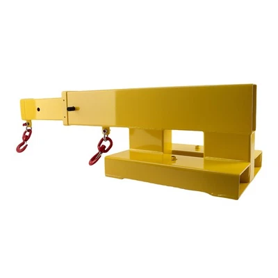 Forklift Mounted Crane Boom Extension 5500lbs Heavy Duty Steel Construction - Image 1 of 4