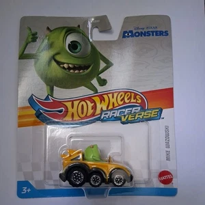 NEW Hot Wheels Racer Verse, Disney pixar monsters inc. Mike wazowski - Picture 1 of 2