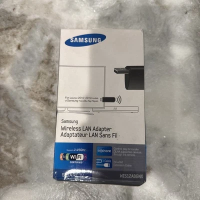 Samsung Wireless LAN Adapter Wi-Fi Dongle WIS12ABGNX for Smart TV New - Image 1 of 2