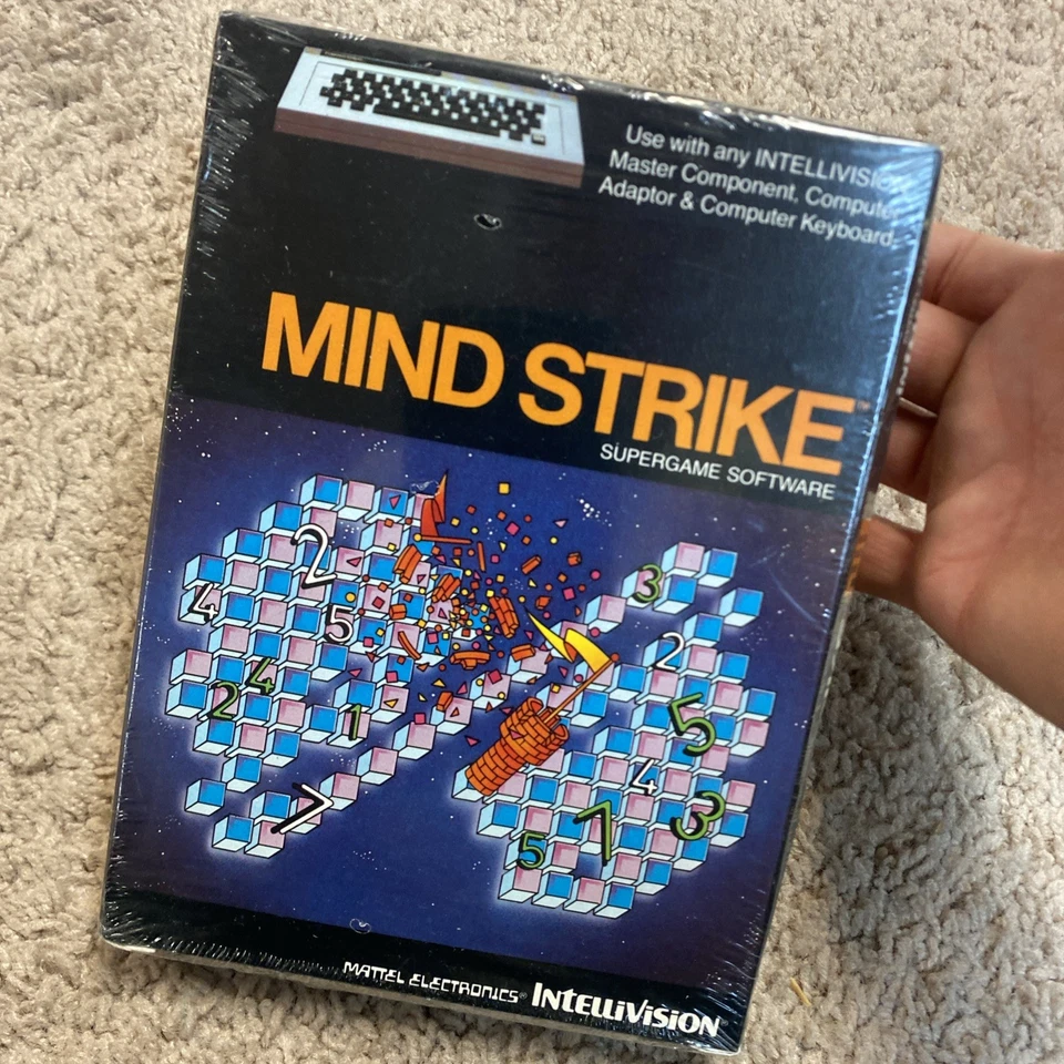 Vintage Mattel Electronics Mind Strike Intellivision Video Game- Sealed - Image 1 of 4
