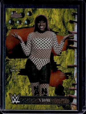 2025 Topps Chrome WWE x Cactus Jack Naomi Gold Refractor #16/50 - Image 1 of 2