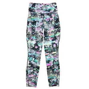 Lululemon Fast and Free High-Rise Tight 25" w/ Pockets Multi Abstract Print Sz 4 - Picture 1 of 10