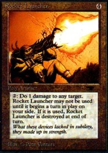 Rocket Launcher ~ Moderately Played Antiquities MTG Magic UltimateMTG Artifact C - Image 1 of 1