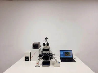 Leica Typ DM6000B Upright LED Mikroskop Mit AmScope & 6 X Objektiven System - Bild 1 von 4