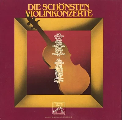 15 LP Box The Most Beautiful Violin Concertos RABIN KOGAN IDA HAENDEL MILSTEIN - Image 1 of 3